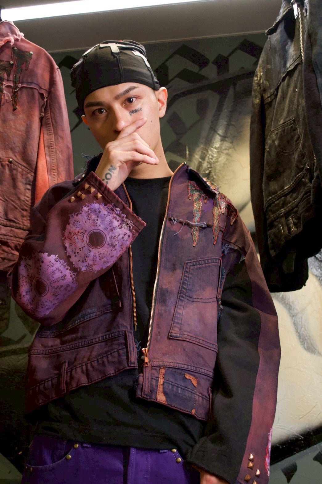 T-Emblem Dark Red Jacket