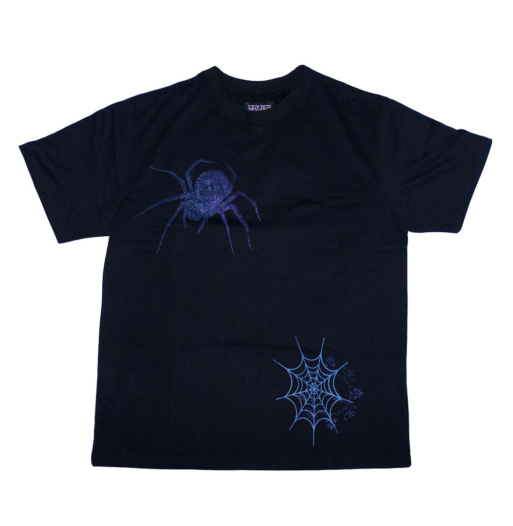 Drip Spider Tee Black