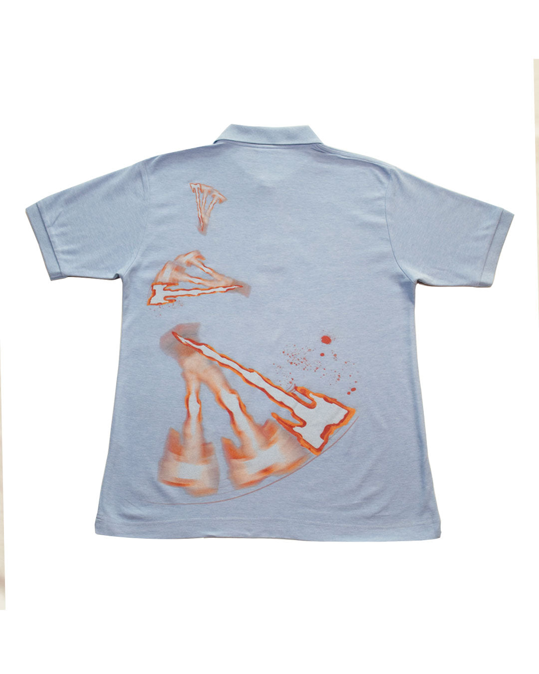 T Screw Polo Shirt Light Blue