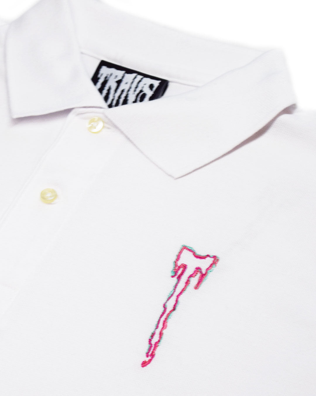 T Screw Polo Shirt White