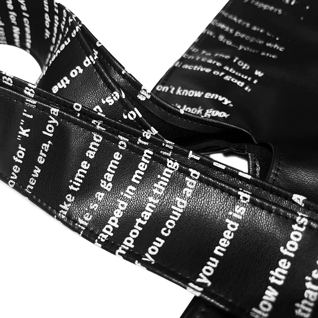 VEGAN LEATHER DURAG TAPE