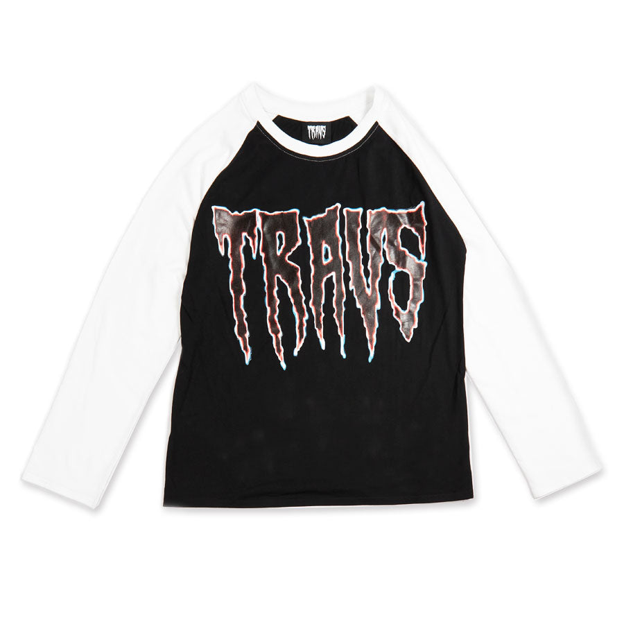 Rednight Raglan Sleeve L/Tee - Black