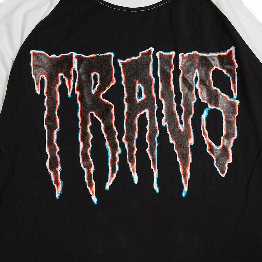 Rednight Raglan Sleeve L/Tee - Black