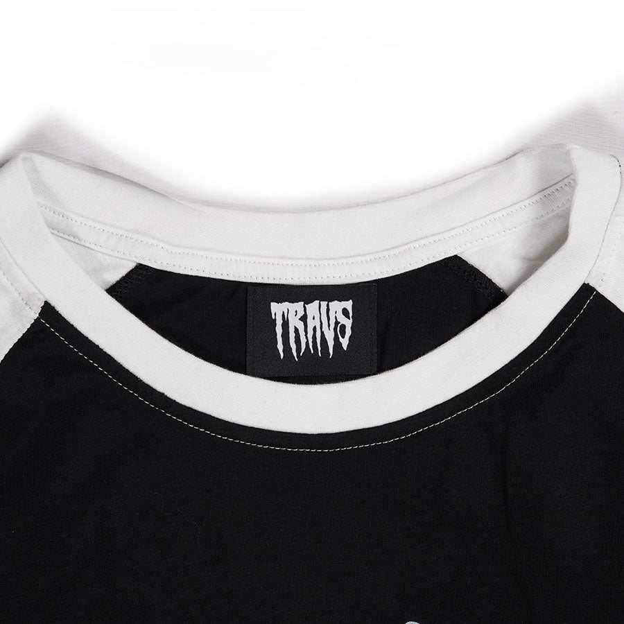 Rednight Raglan Sleeve L/Tee - Black