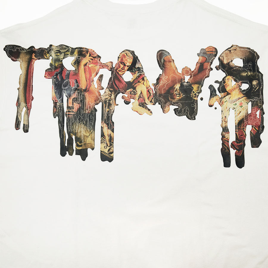 nadeneco collabo collage Tee White