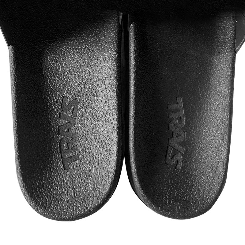 Rednight Black Slide Sandals