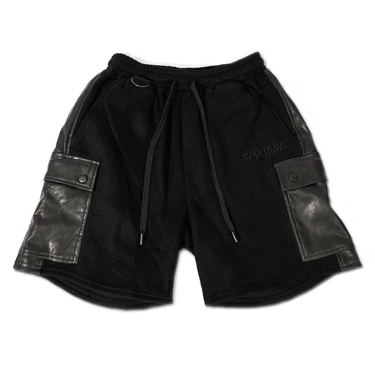 Vegan Leather side line Pants