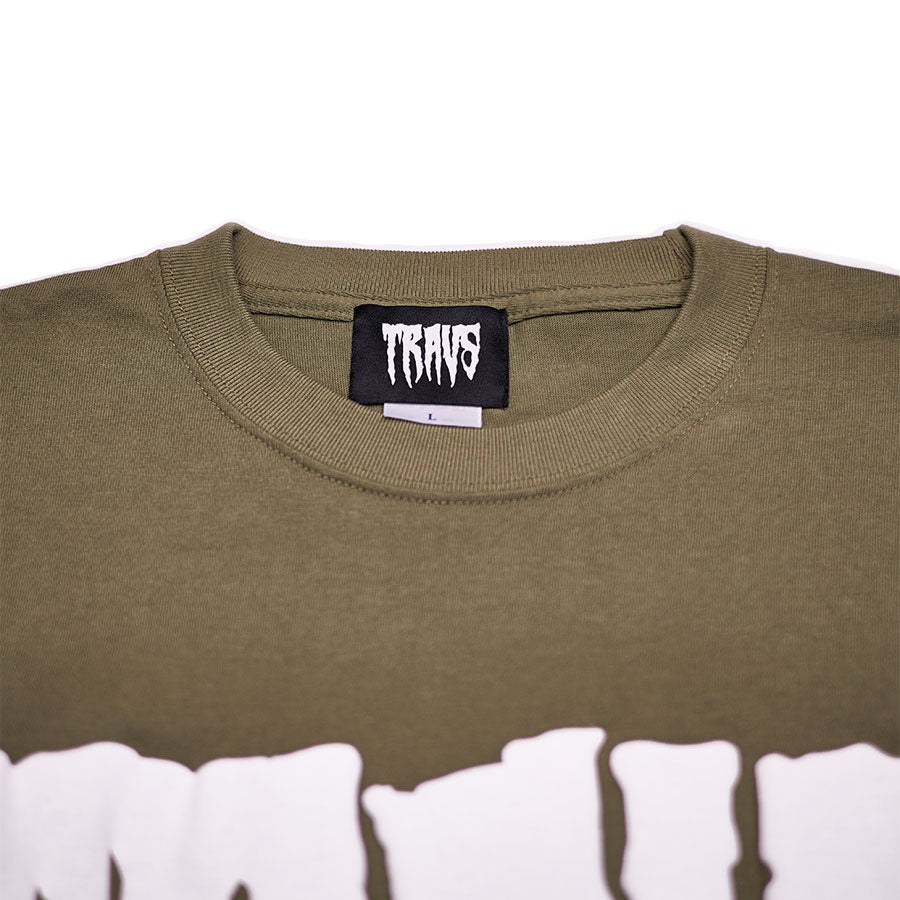 Bubble Rednight L/Tee Olive Green