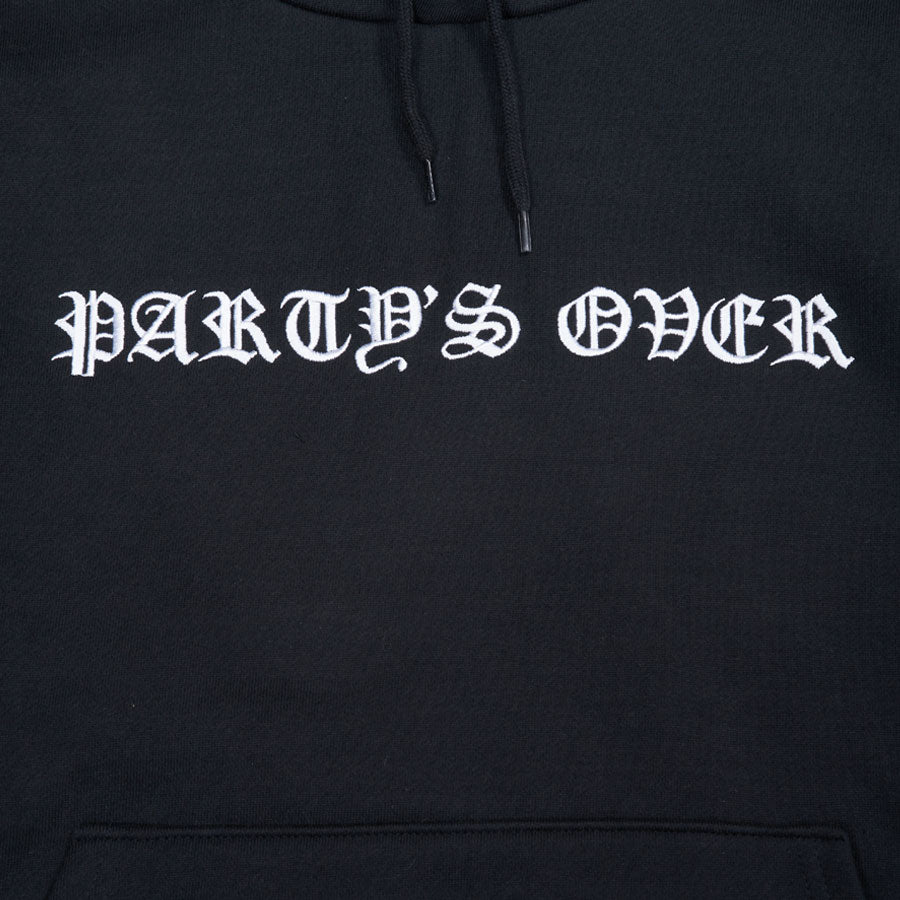 Rednight Embroidery × Print White Hoodie