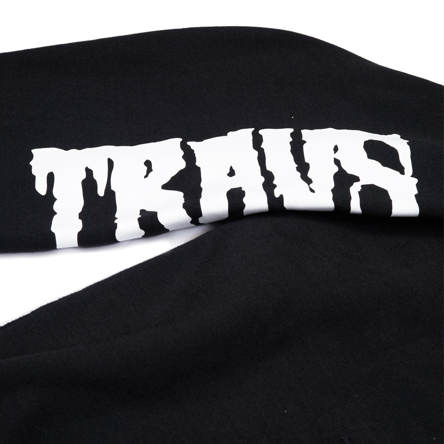 Rednight Embroidery × Print White Hoodie