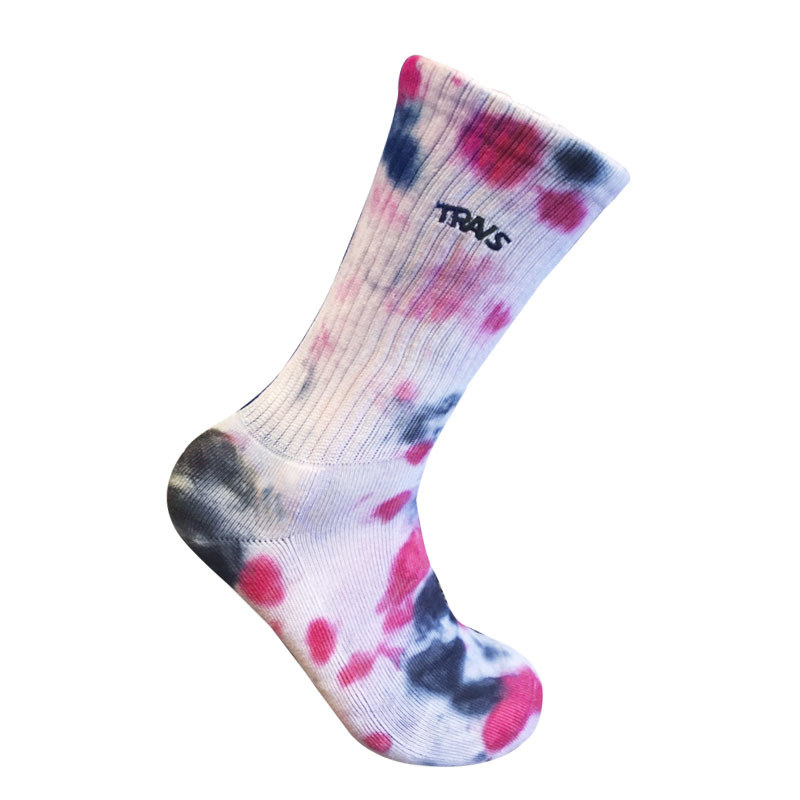 TieDye  pink socks