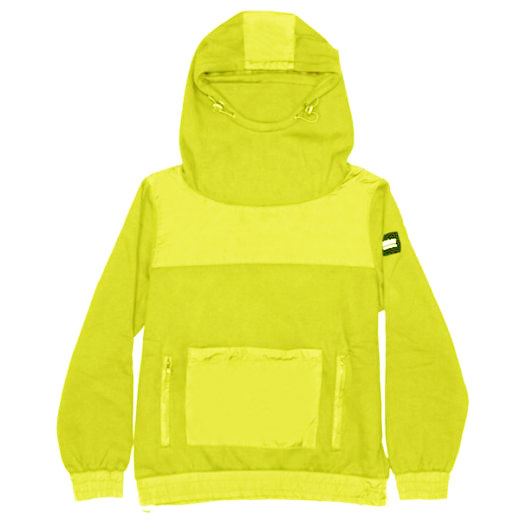 FACE MASK NEON GREEN HOODIE