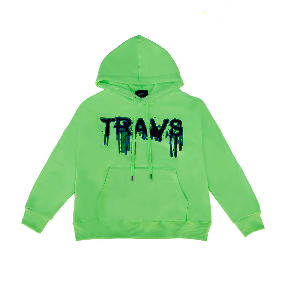 Blood hoodie green
