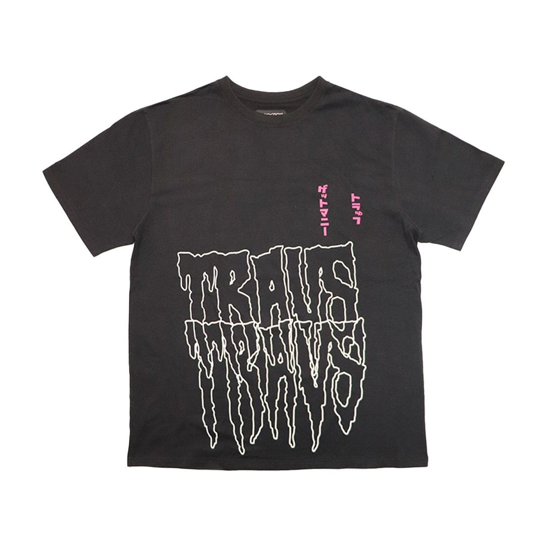 TRAVS DRIP CUSTOM Tee 2nd [BLK × WHT]