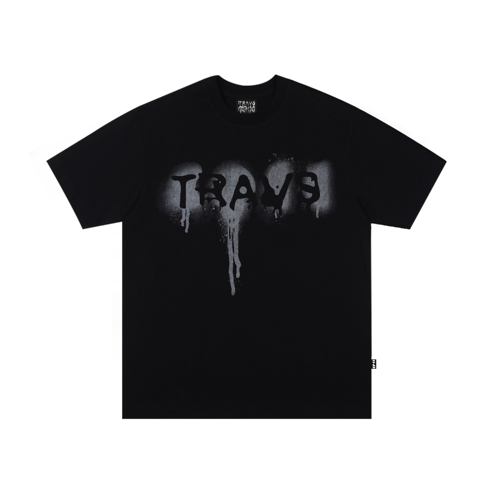 TRAVS x TBHNP FLOWING MOONSTONE T-SHIRT S/S BLK