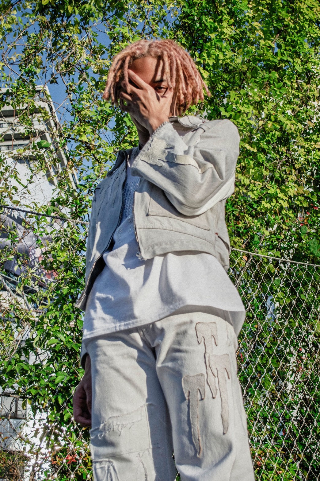T-Emblem Light Grey Jacket