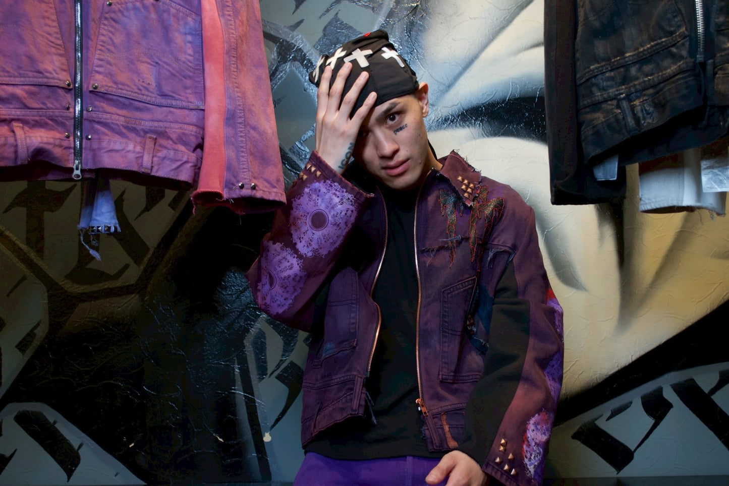 T-Emblem Dark Red Jacket