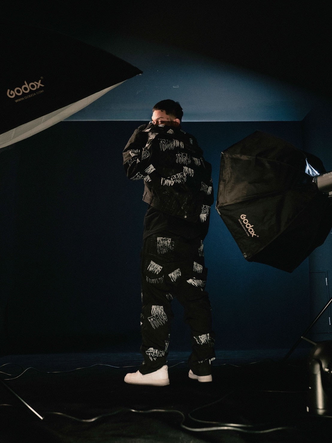 T-Emblem&Rednight BLK Jacket