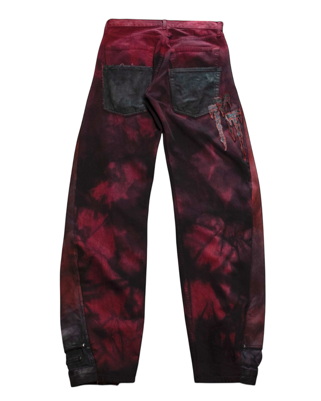 T-Emblem 2 Face Denim-02 (RED)