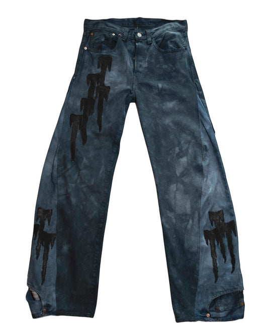 T-Emblem 2 Face Denim-03 (BL)