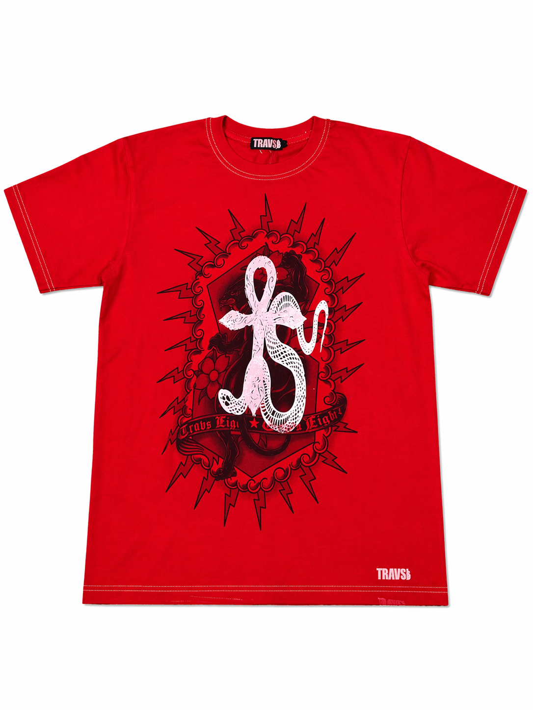 OTS ×TRAVS  OLD School red tee M size