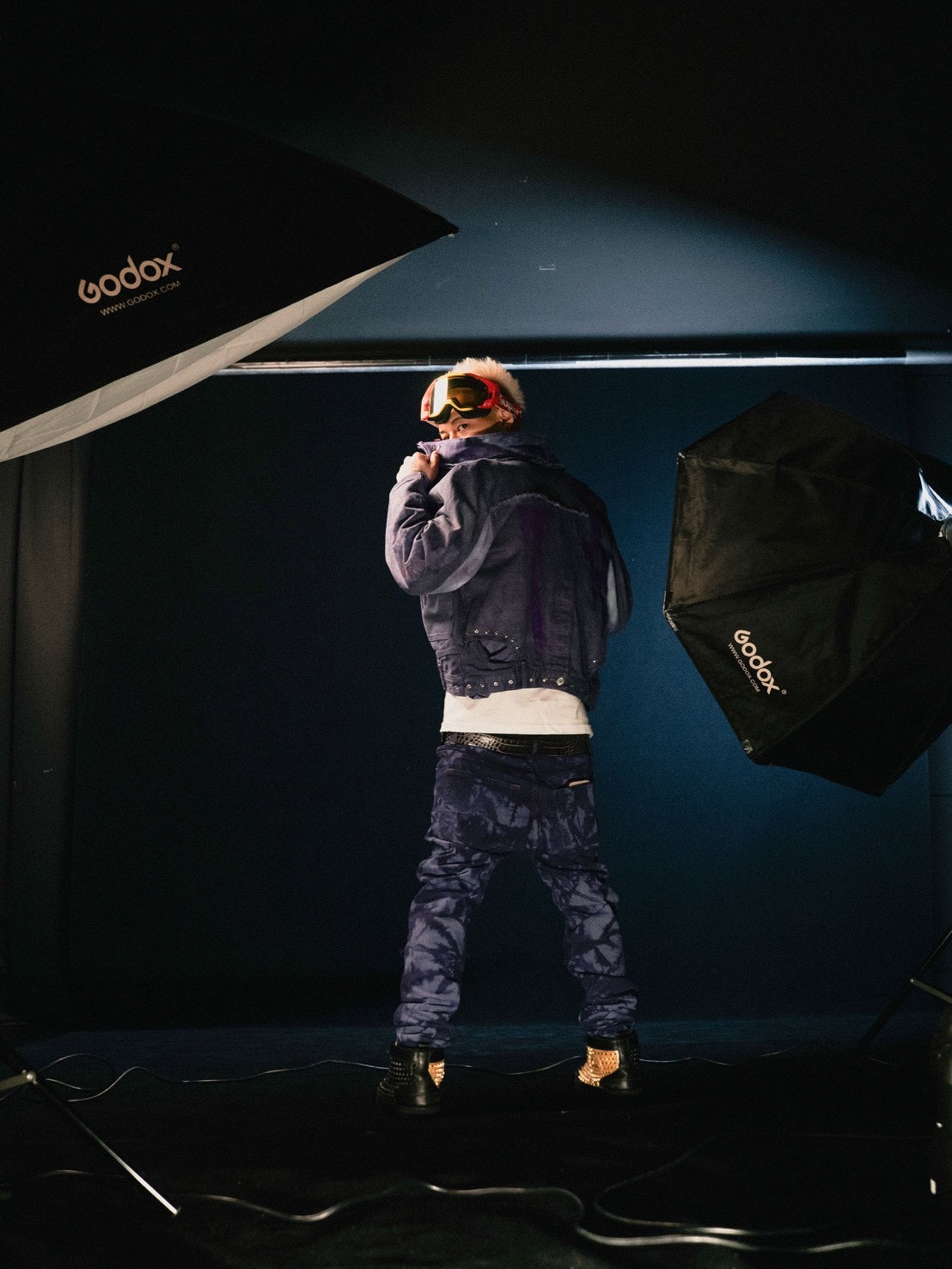 T-Emblem Purple Jacket