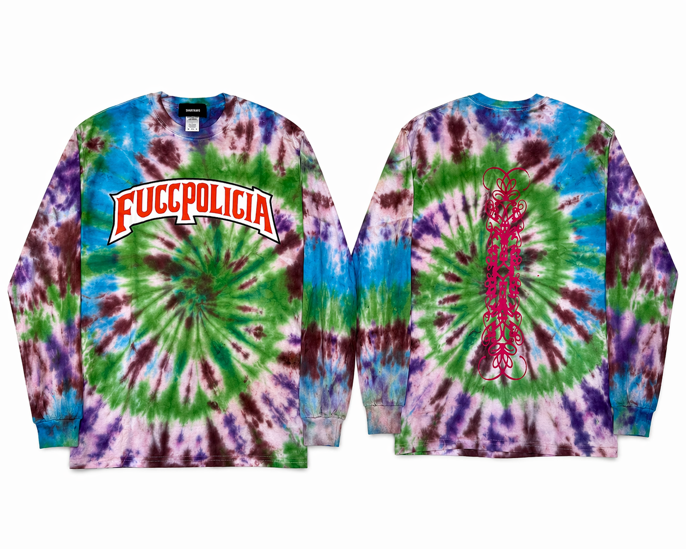 OTS×TRAVS dyed tee L