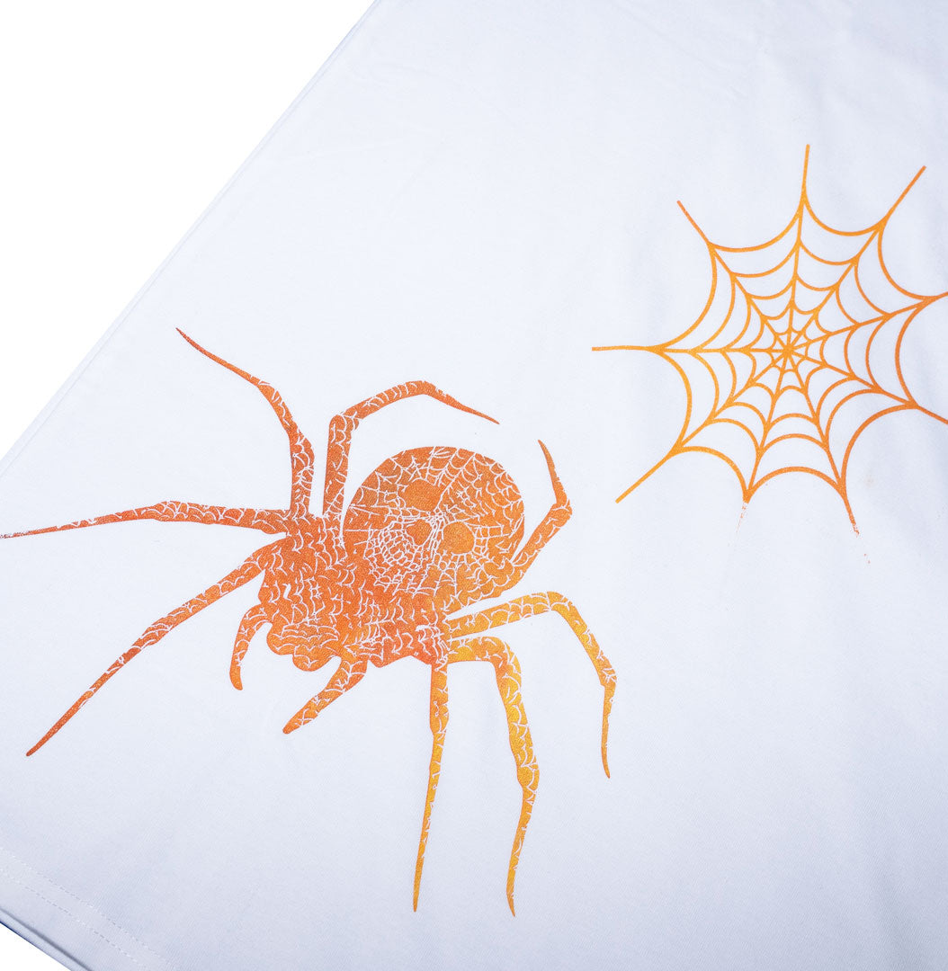 Drip Spider Tee  White