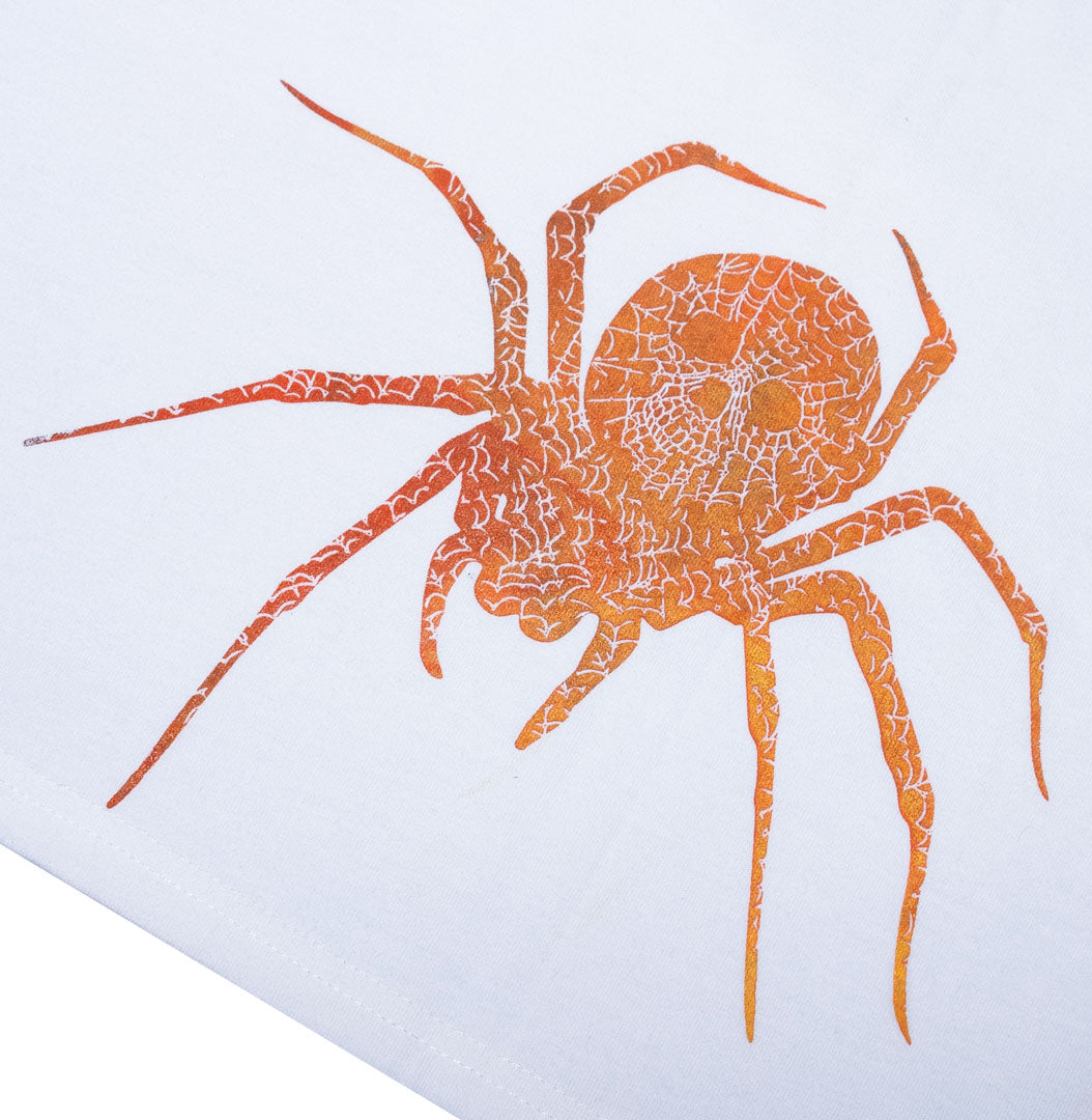 Drip Spider Tee  White