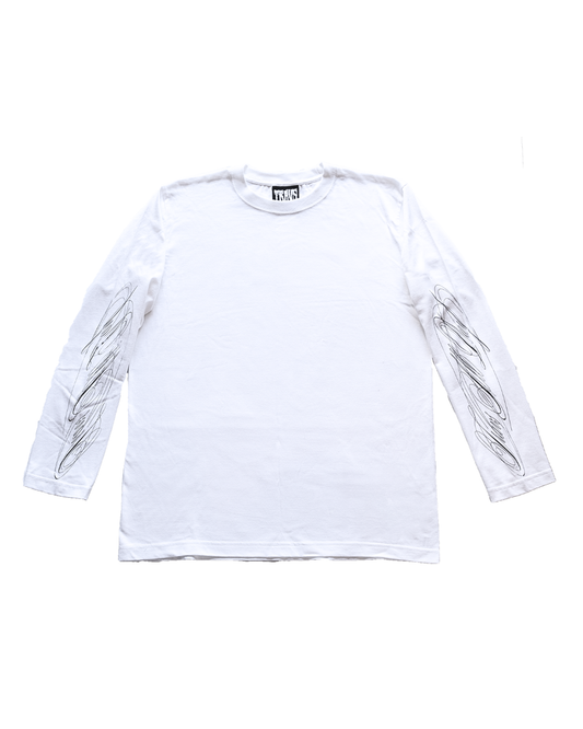 TRAVS × TANTAN L/S WHT
