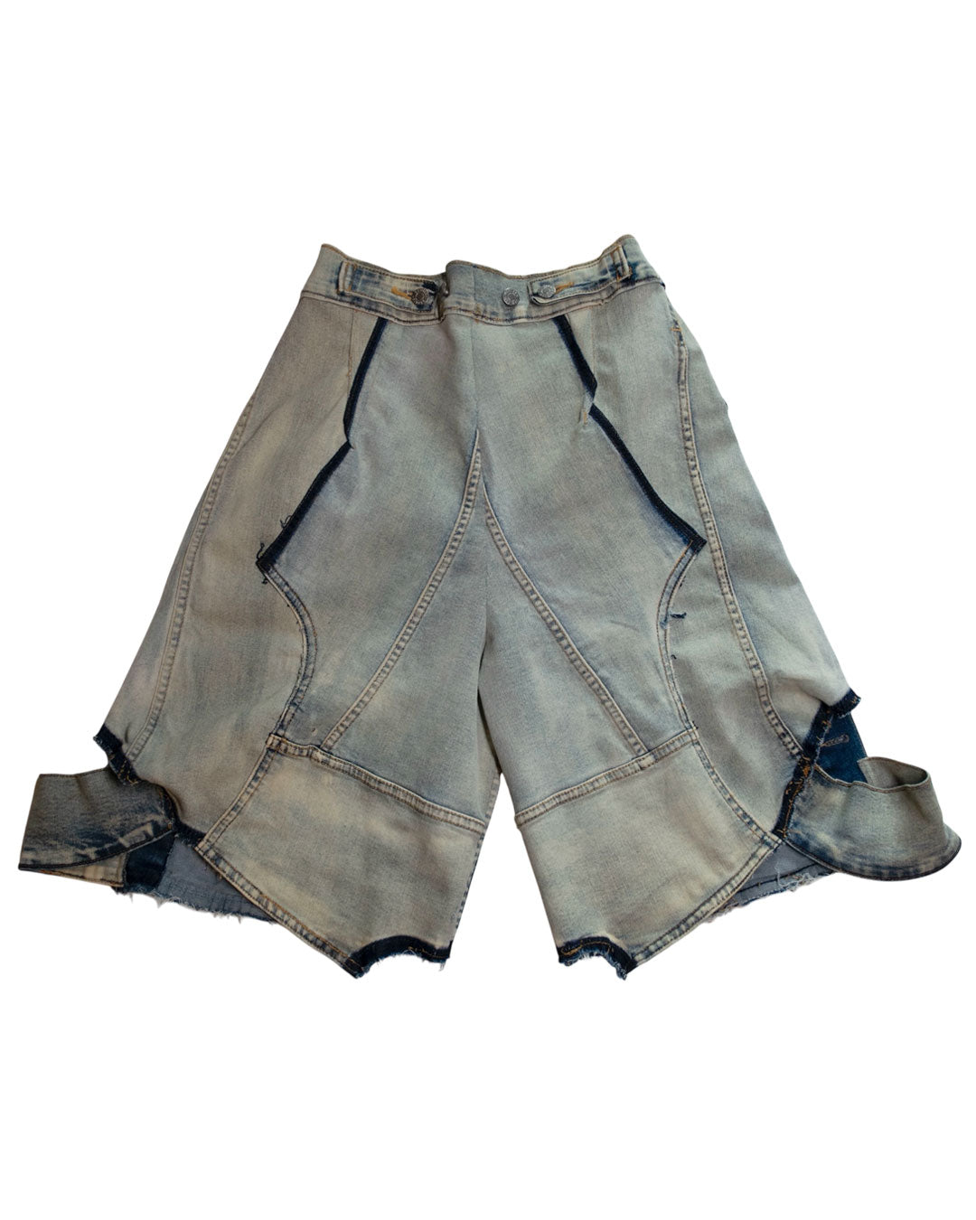 T-Emblem Flip Jorts-01 (GY)