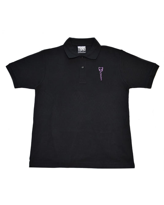 T Screw Polo Shirt Black