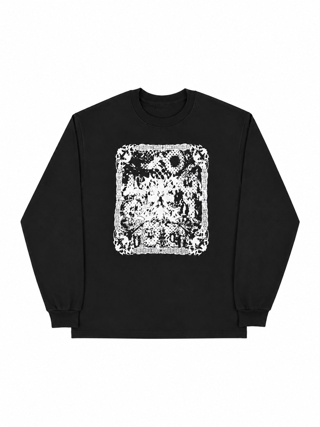 reversible UBU Long-sleeved T-shirt black