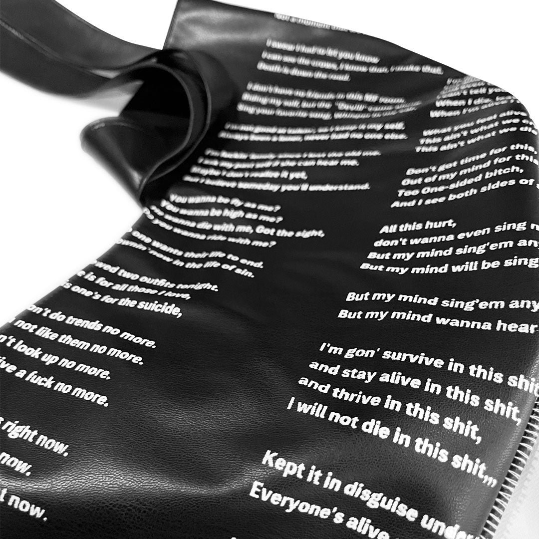VEGAN LEATHER DURAG HALF