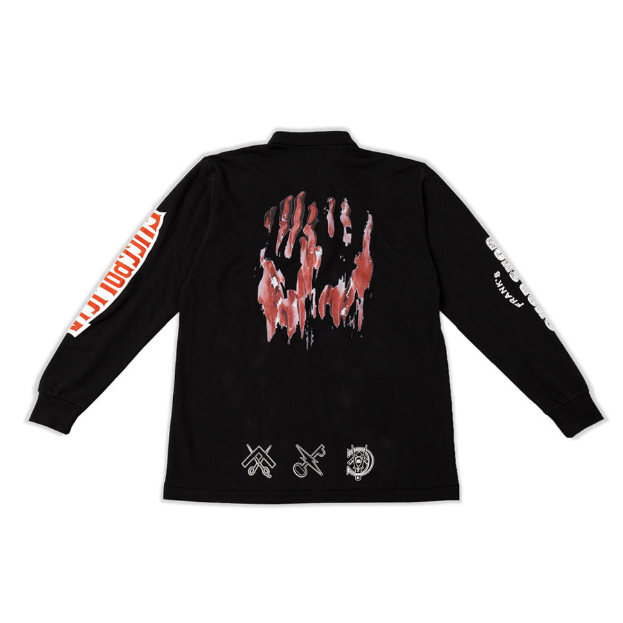TRAVS × FRANK'S CHOP SHOP GOLF SHIRT BLACK