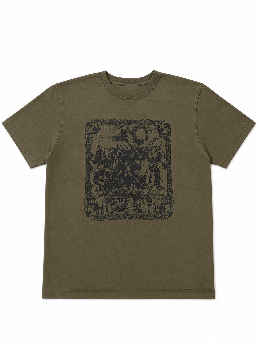 reversible UBU T shirt green