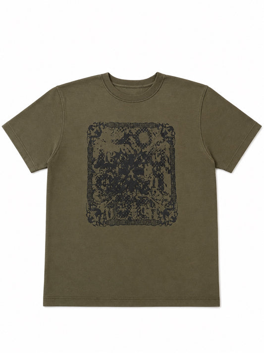 reversible UBU T shirt green