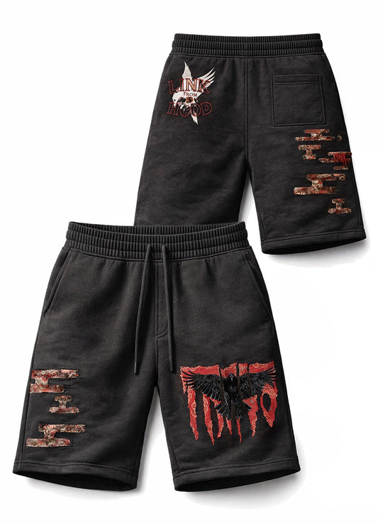 TRAVS × LINKHOOD Shorts