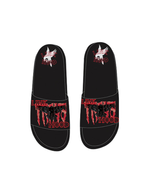 TRAVS × LinkHood Slide Sandals