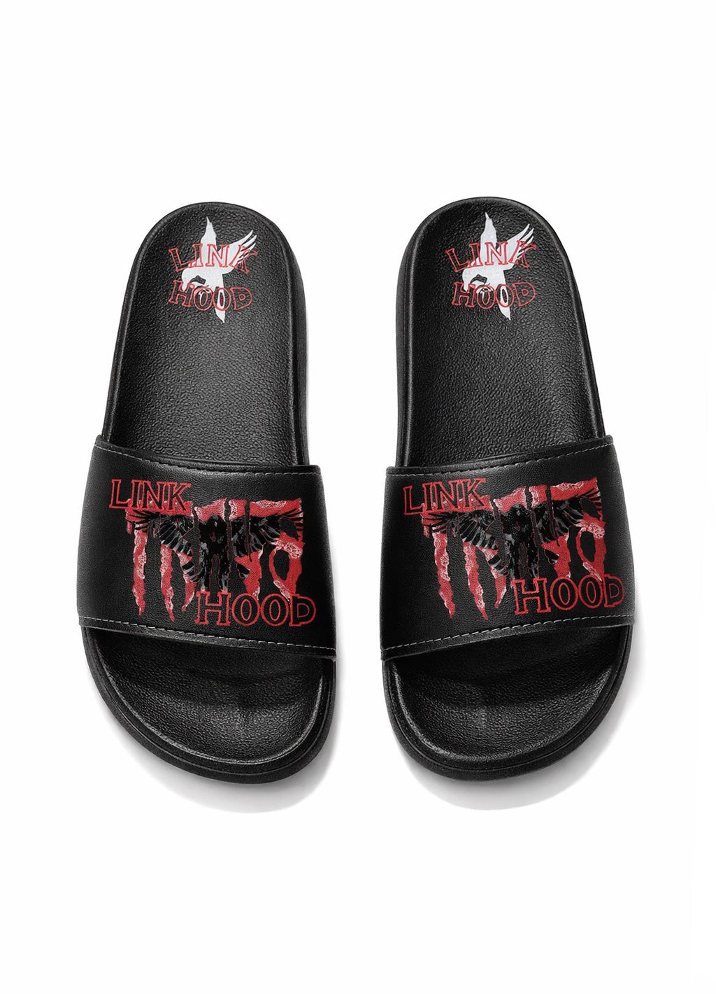 TRAVS × LINKHOOD Slide Sandals