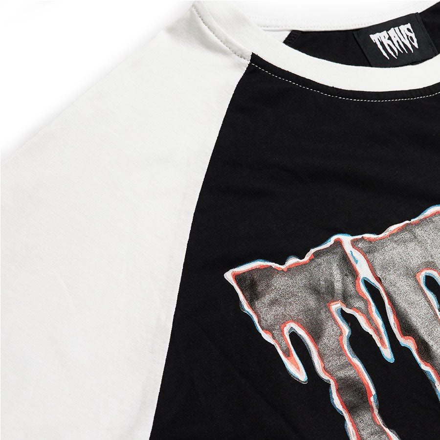 Rednight Raglan Sleeve L/Tee - Black