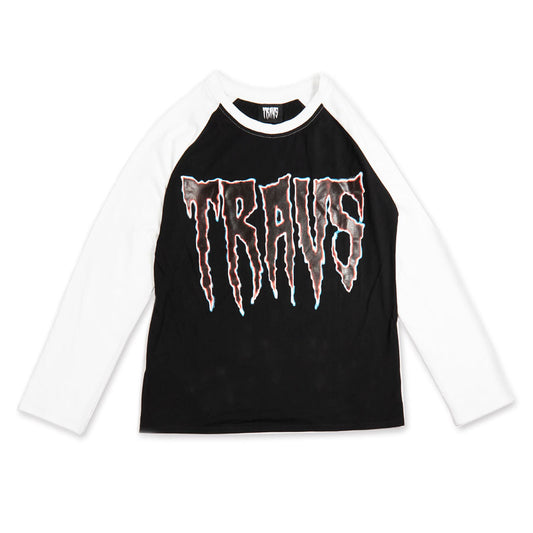 Rednight Raglan Sleeve L/Tee - Black
