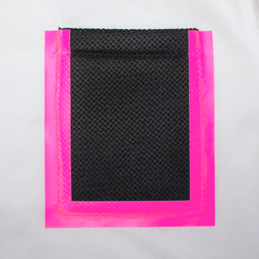 MESH POCKET T-SHIRTS [WHT]