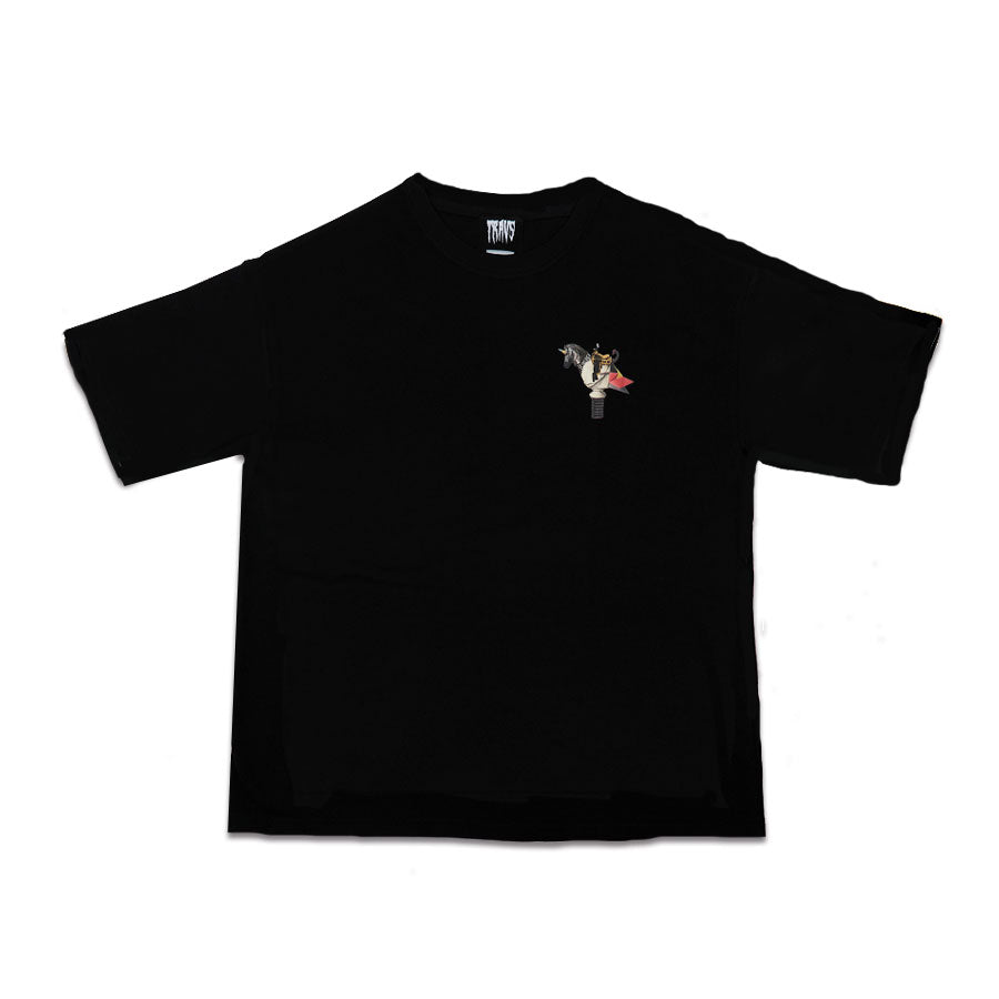 nadeneco collabo collage Tee Black