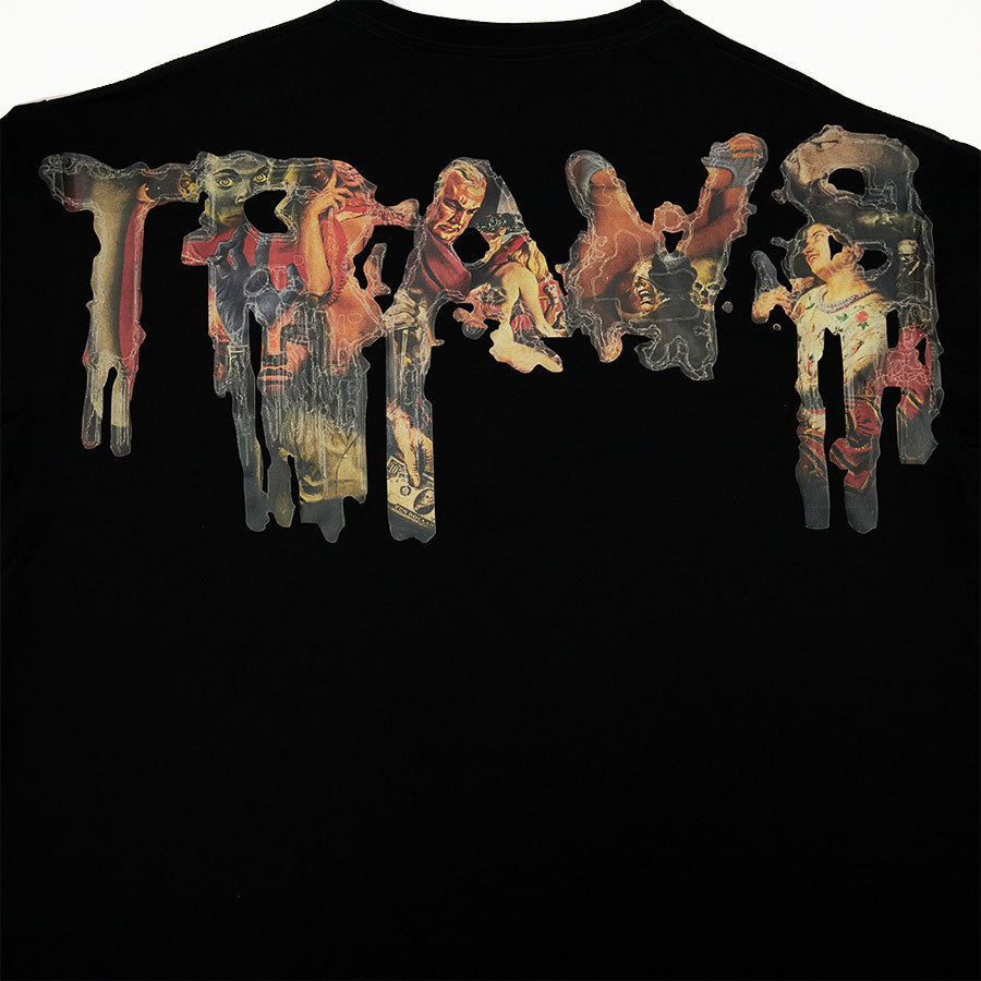 nadeneco collabo collage Tee Black