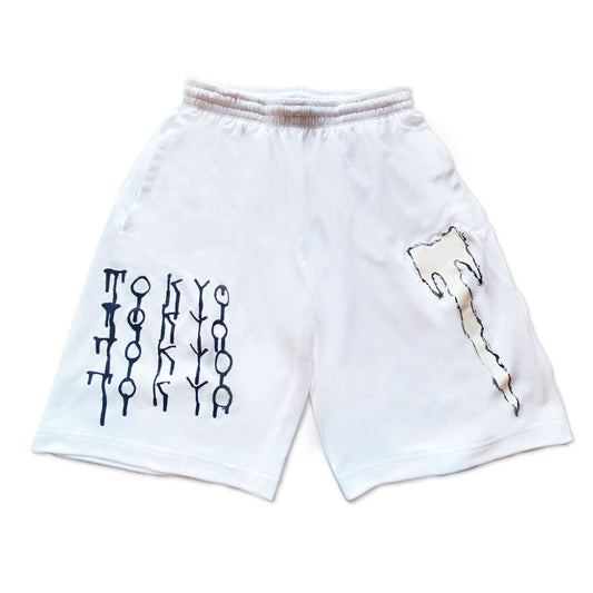 MA x Travs “Oath of Doping Olympians” Pants White