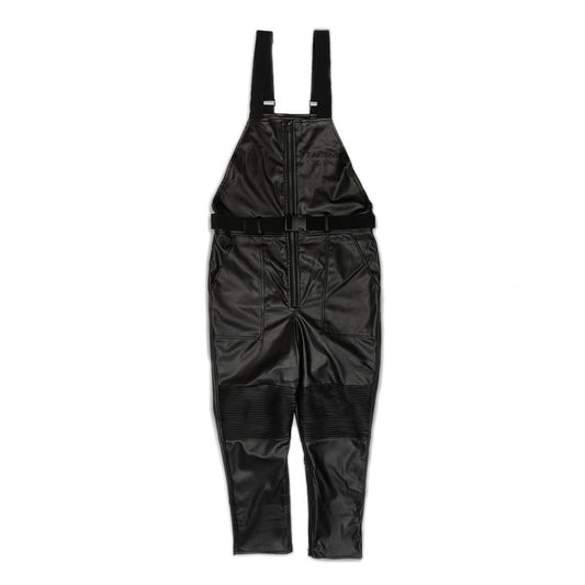 Vegan Leather Overalls