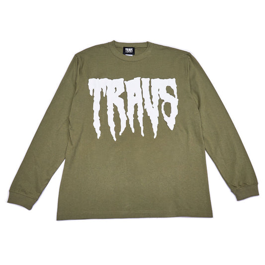 Bubble Rednight L/Tee Olive Green
