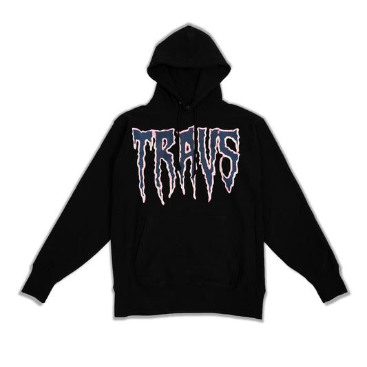 Rednight Hoodie [BLK × PNK]