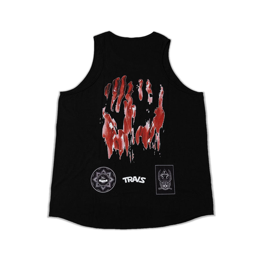 TRAVS x FRANK’S CHOP SHOP TANK TOP BLACK
